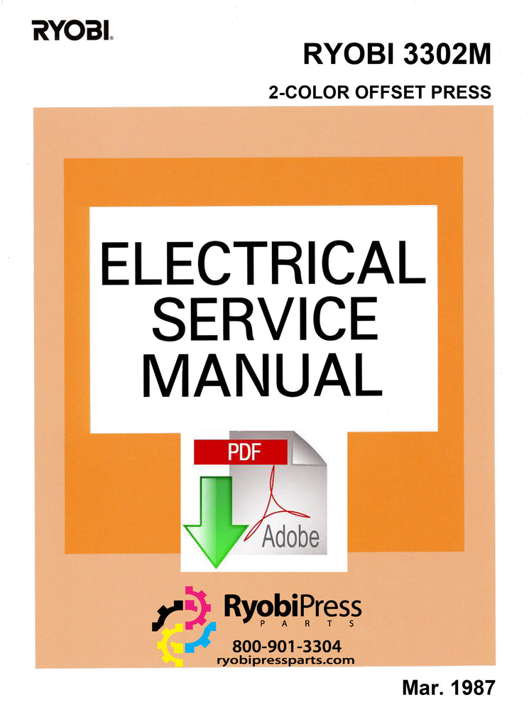 Ryobi 3302 repair manual